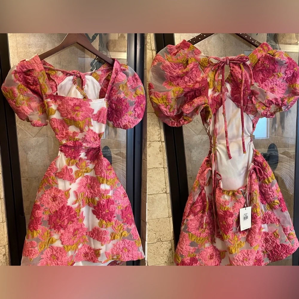 Hello Molly - ANSWER IS GLAMOUR DRESS
FUCHSIA - worn once like new condition - Picture 4 of 4